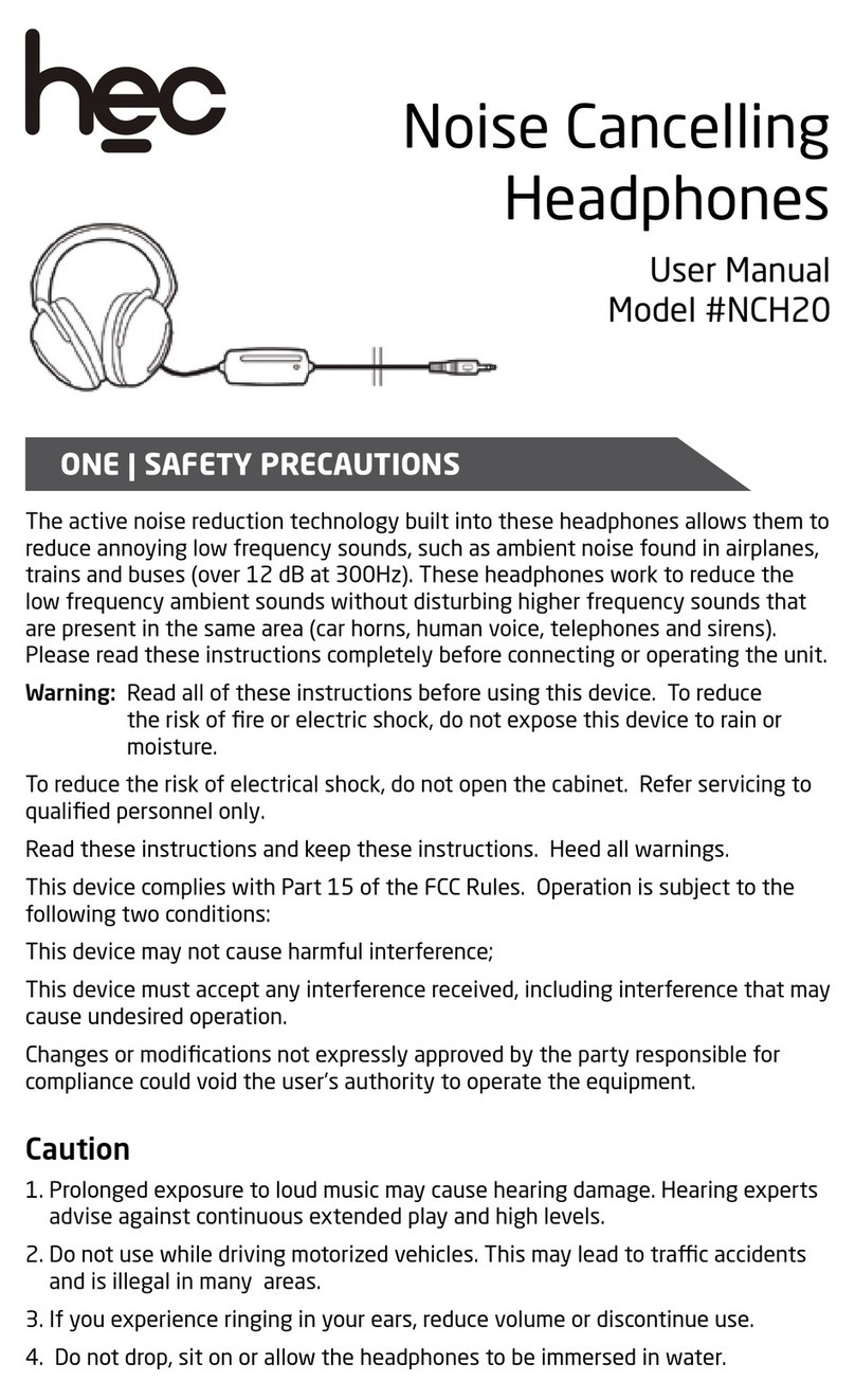 HEC HEC NCH20 User manual