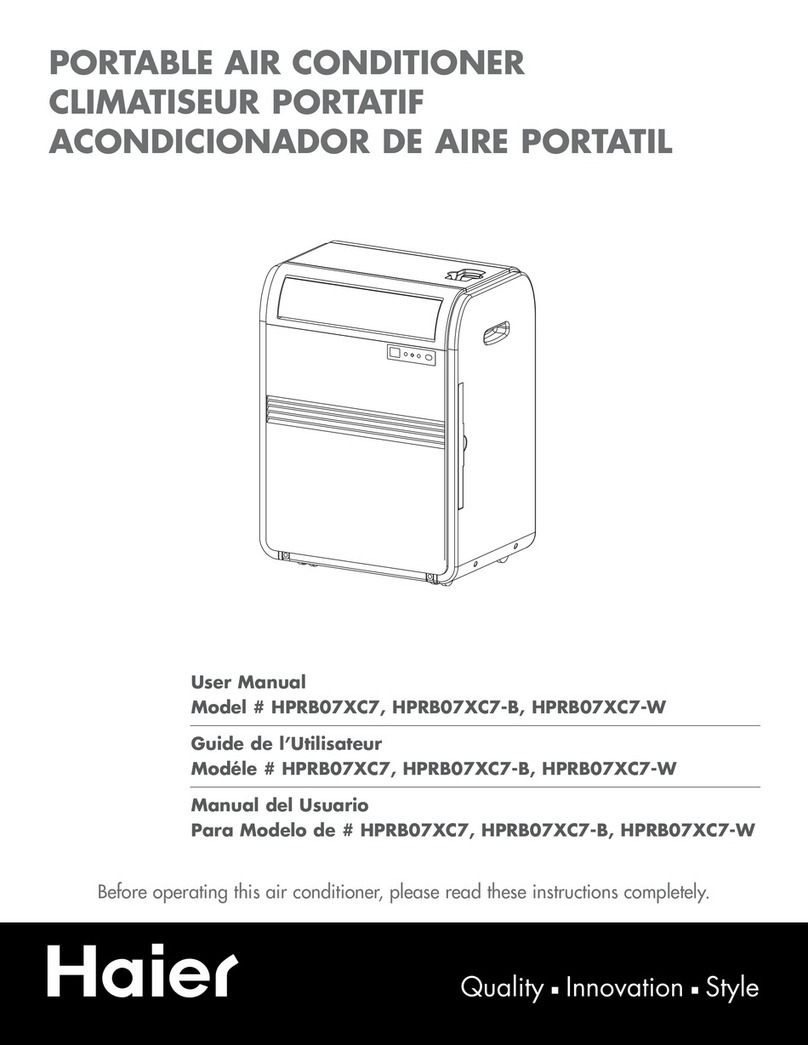 Haier HPRB07XC7 User manual