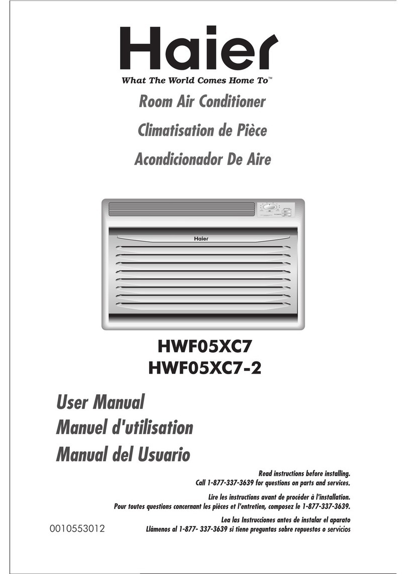 Haier HWF05XC7 User manual