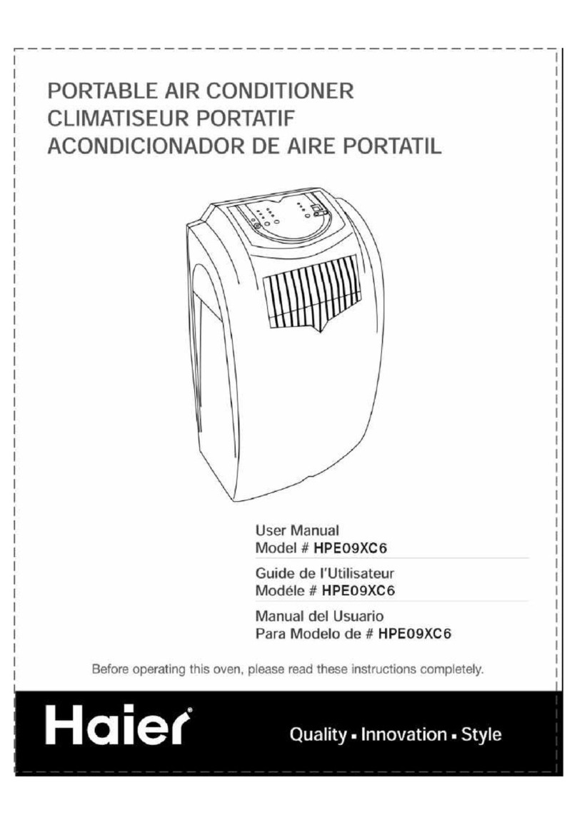 Haier HPE09XC6 - Trading 9000BTU Air Conditioner User manual