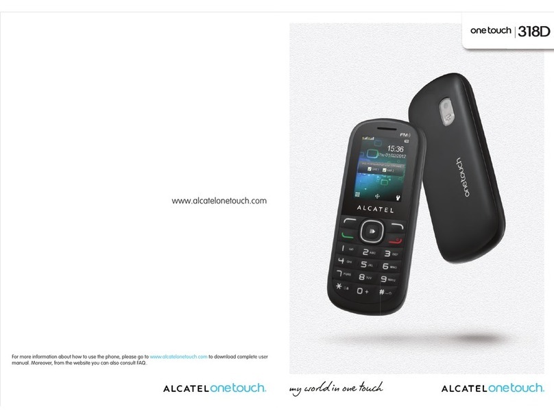 Alcatel One Touch 318D User manual