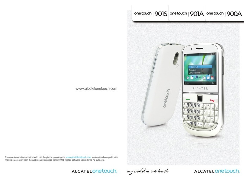 Alcatel One Touch 901S User manual