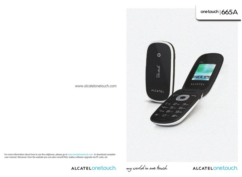 Alcatel One Touch 665A User manual