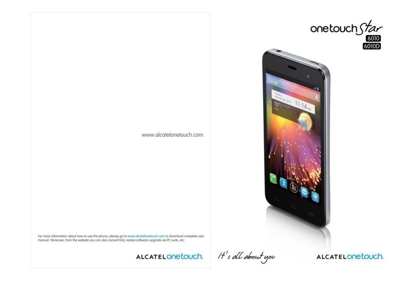 Alcatel OneTouch Star 6010D User manual