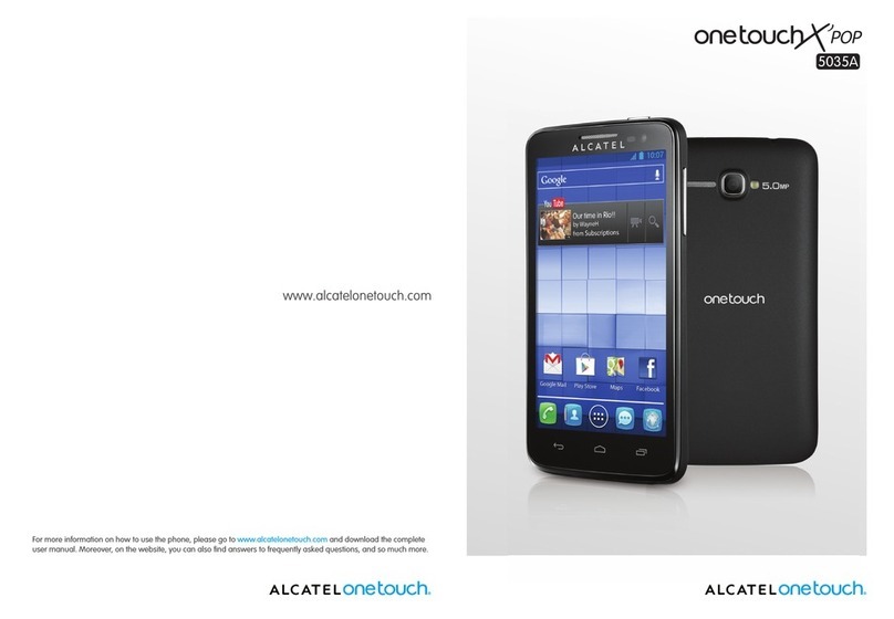 Alcatel OneTouch 5035A User manual