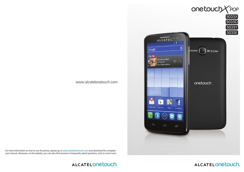 Alcatel One Touch Spop 5035Y User manual
