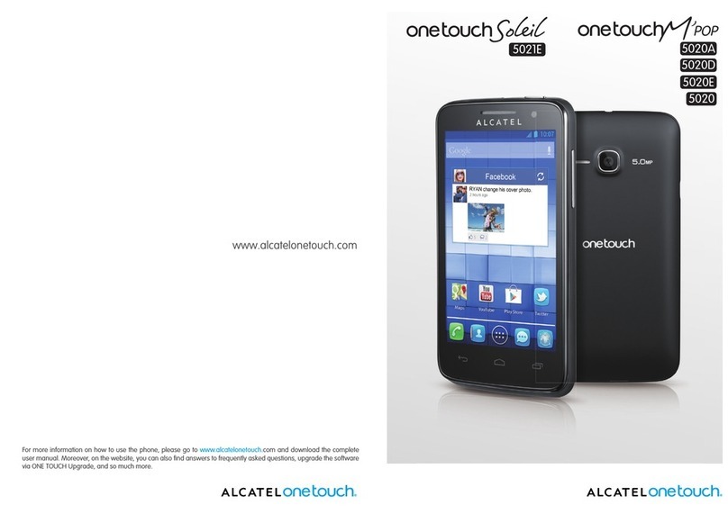 Alcatel One Touch Mpop 5020 User manual