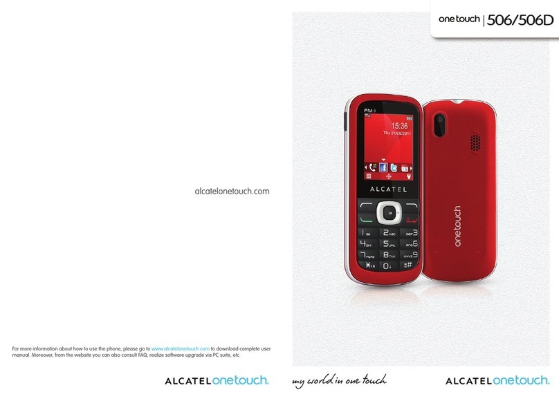 Alcatel One Touch 506 user manual