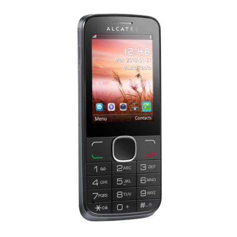 Alcatel 2005X user manual
