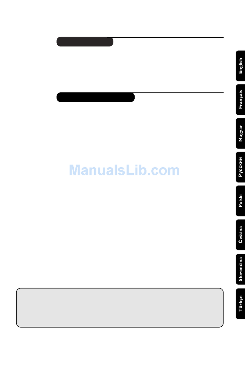 Philips 21PT5606/01 User manual