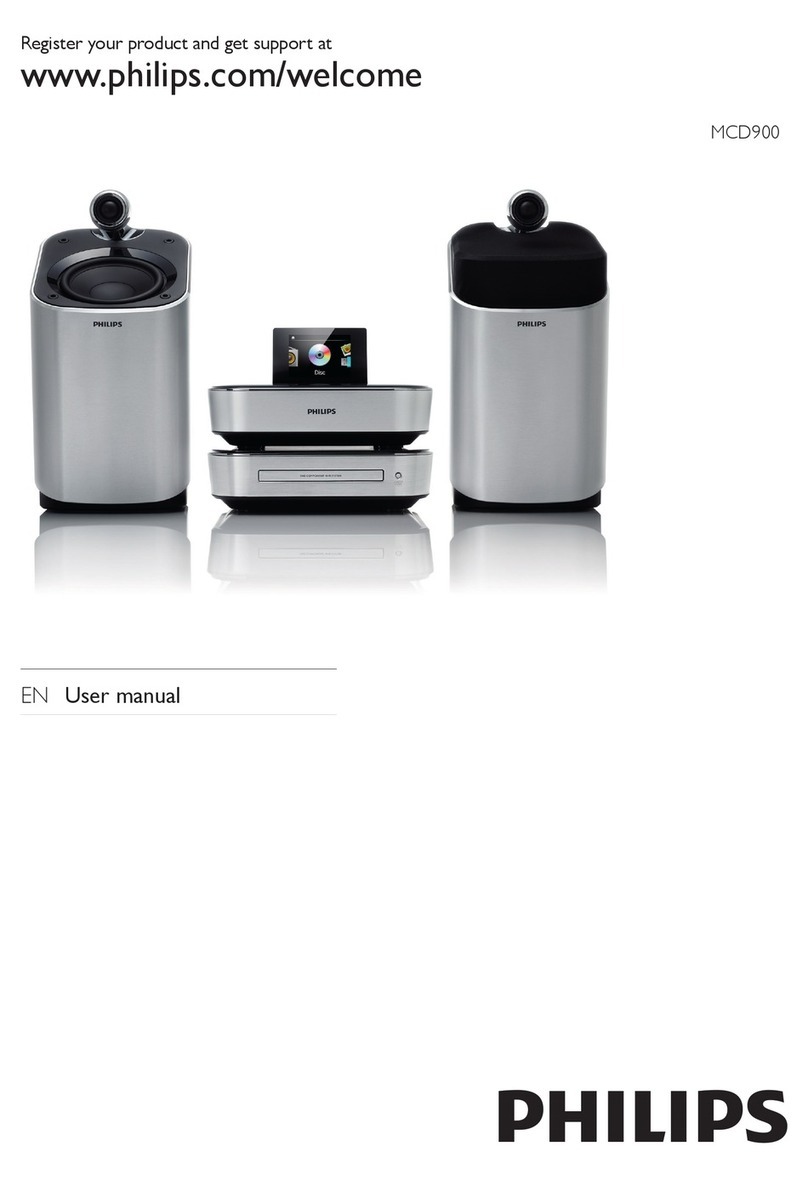 Philips MCD900 user manual
