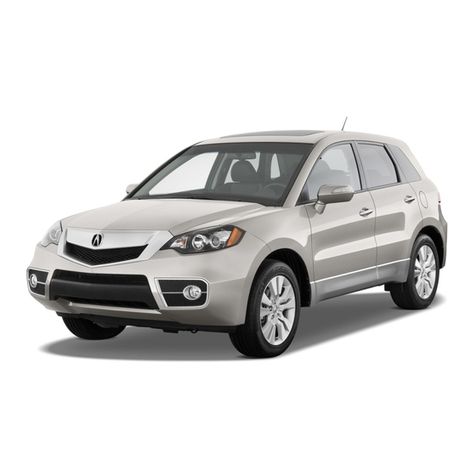 Acura 2010 RDX Navigation System owner's manual