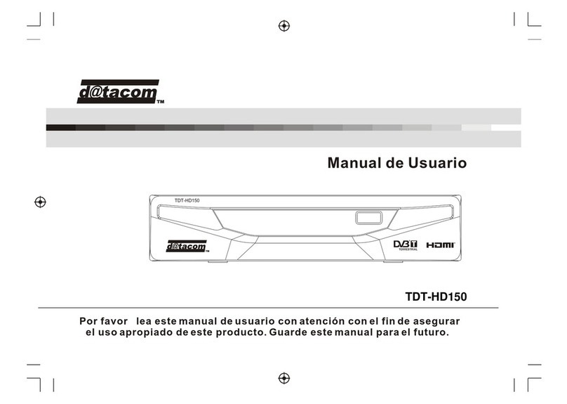 Datacom Datacom TDT-HD150 user manual
