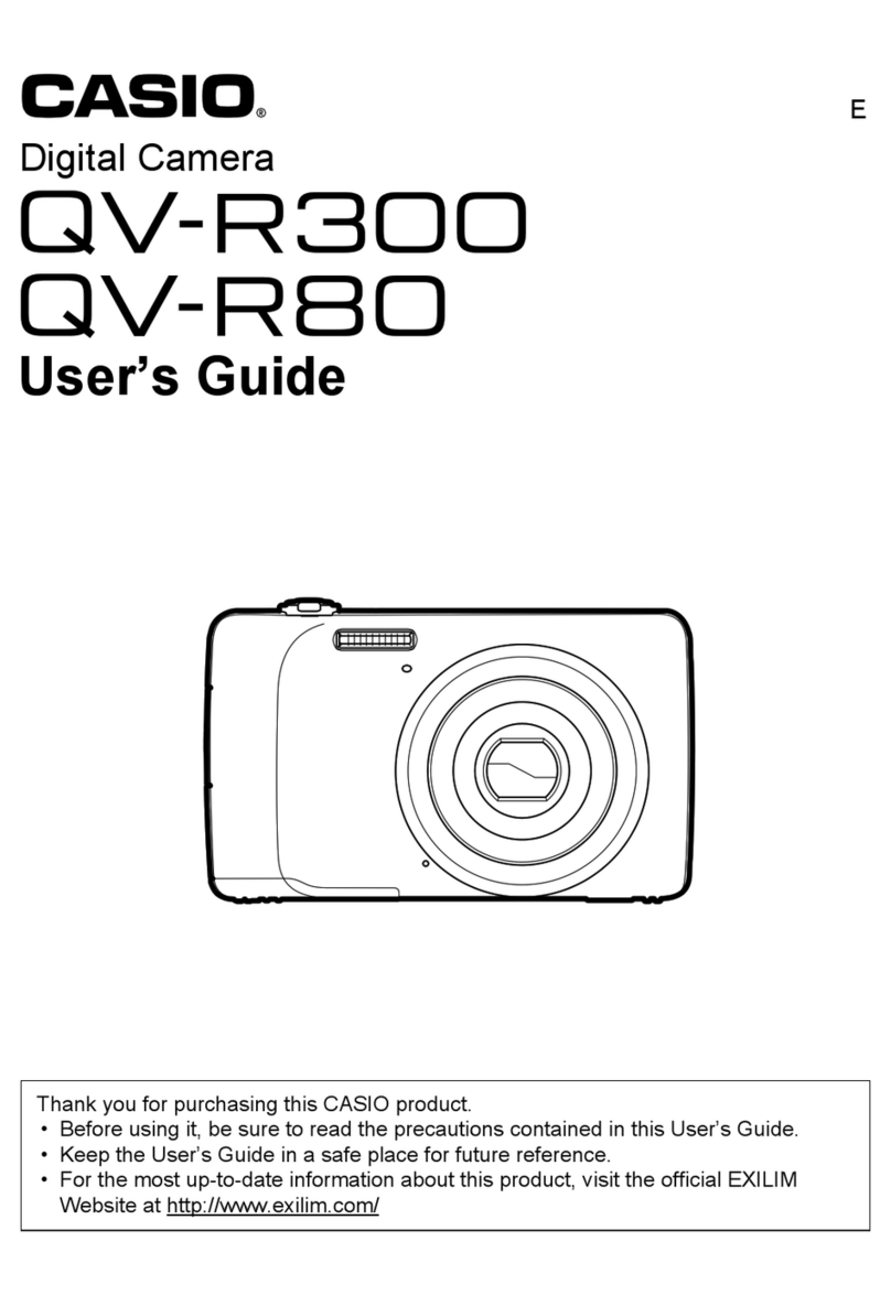 Casio QV-R80 User manual