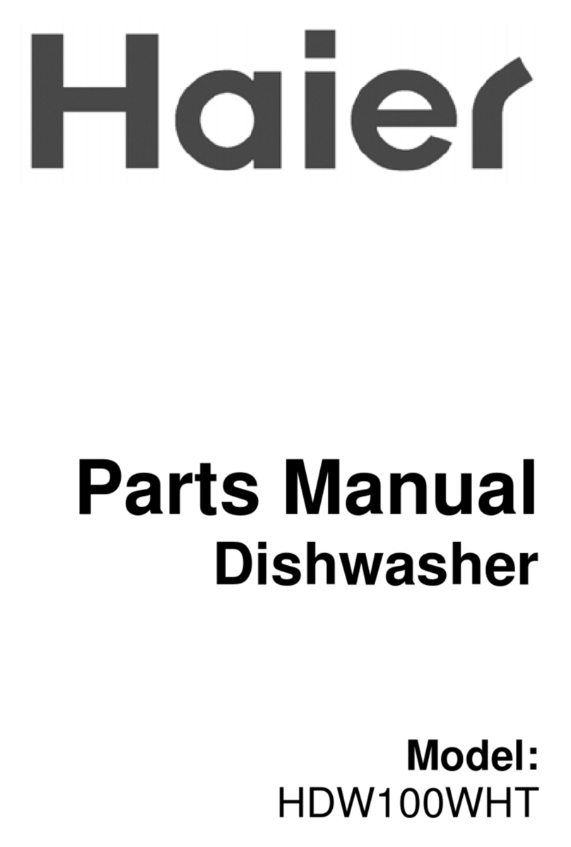 Haier HDW100WHT User manual