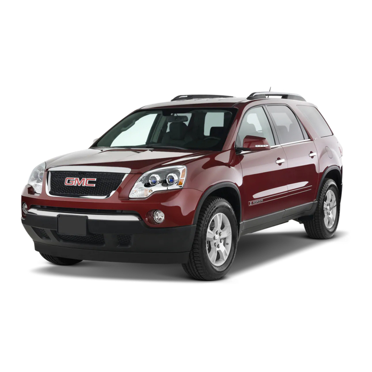 GMC Acadia Denali 2012 User manual
