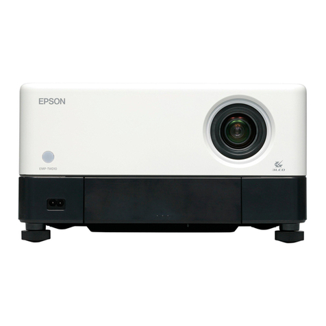 Epson Dreamio EMP-TWD10 User manual