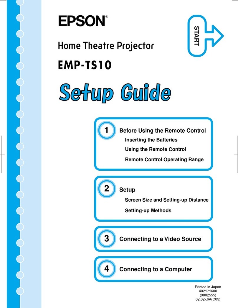 Epson EMP-TS10 User manual