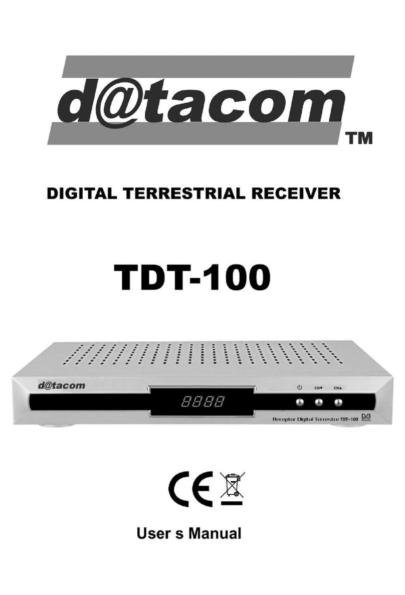 Datacom Datacom TDT-100 user manual