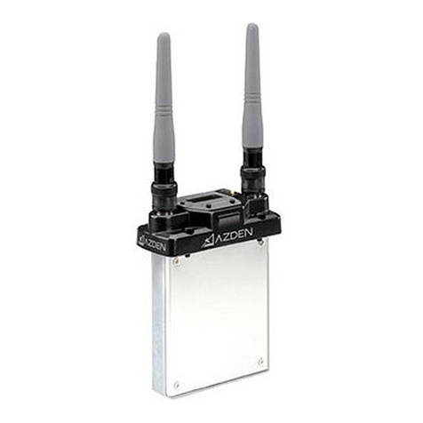 Azden 1201URX/VM User manual Azden 1201URX/VM User manual