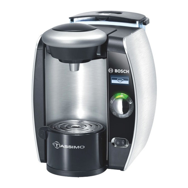 Bosch Tassimo TAS 65xx User manual