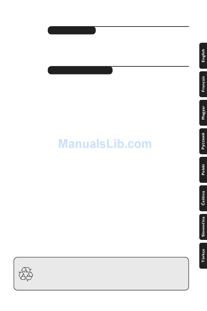 Philips 32PW6305/58 User manual