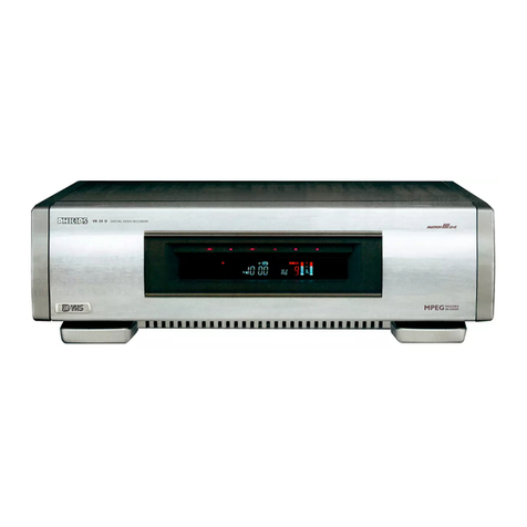 Philips VR20D/07 User manual