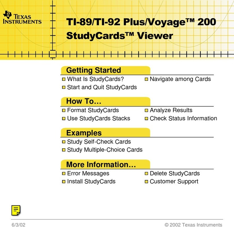 Texas Instruments Voyage 200 Manual Texas Instruments Voyage 200 Manual