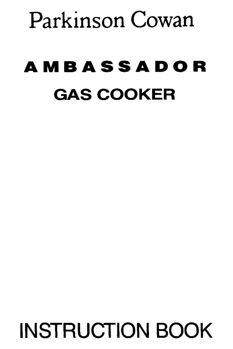 Parkinson Cowan AMBASSADOR Instruction book