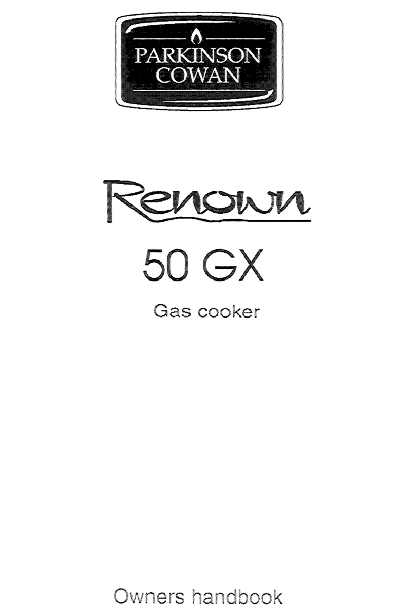 Parkinson Cowan Renown 50GX Owner's handbook