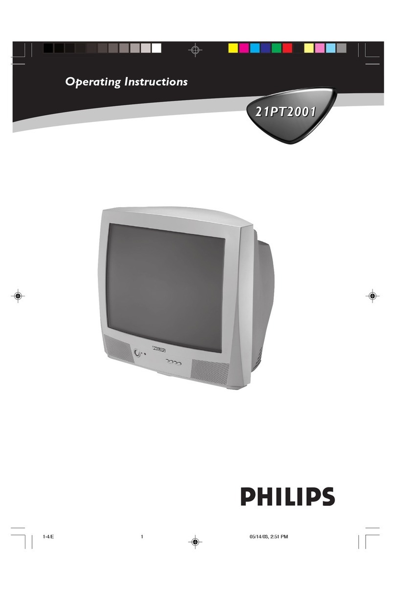 Philips 21PT2001 User manual