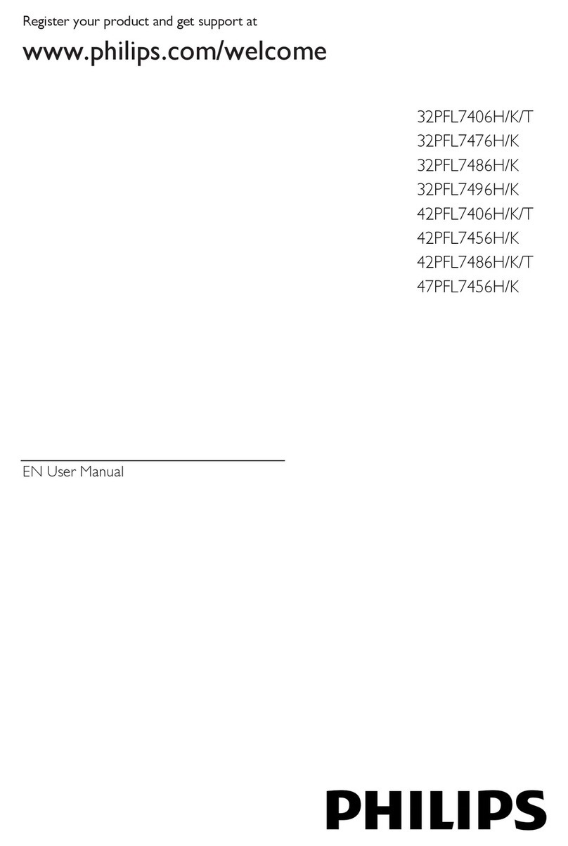 Philips 32PFL7406 Series User manual