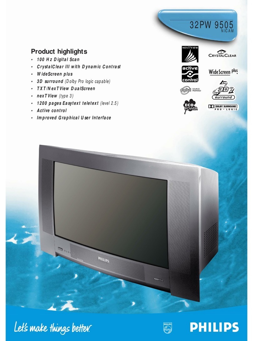 Philips 32PW9505 Product highlights