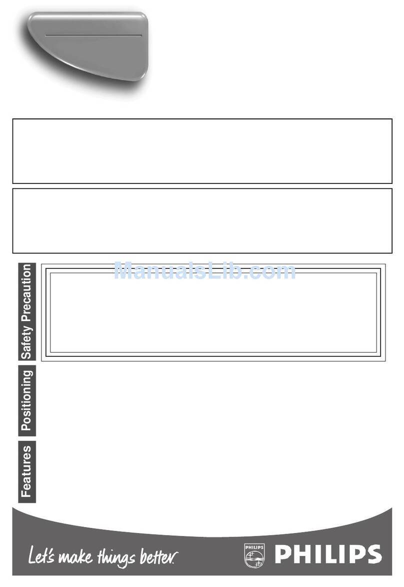Philips VR122/02 User manual