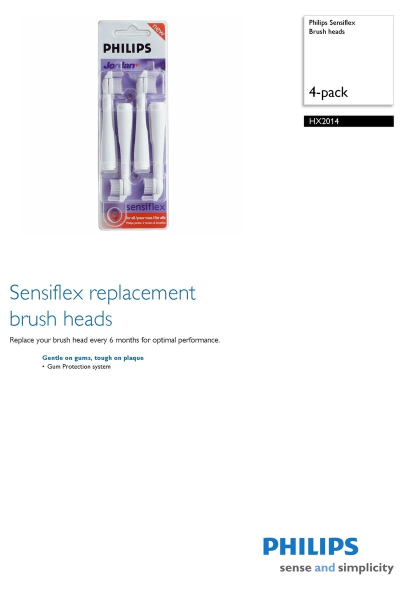 Philips Sensiflex HX2014 Replacement parts
