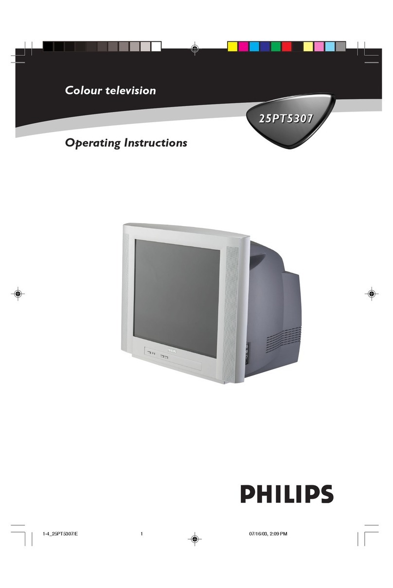 Philips 25PT5307 User manual