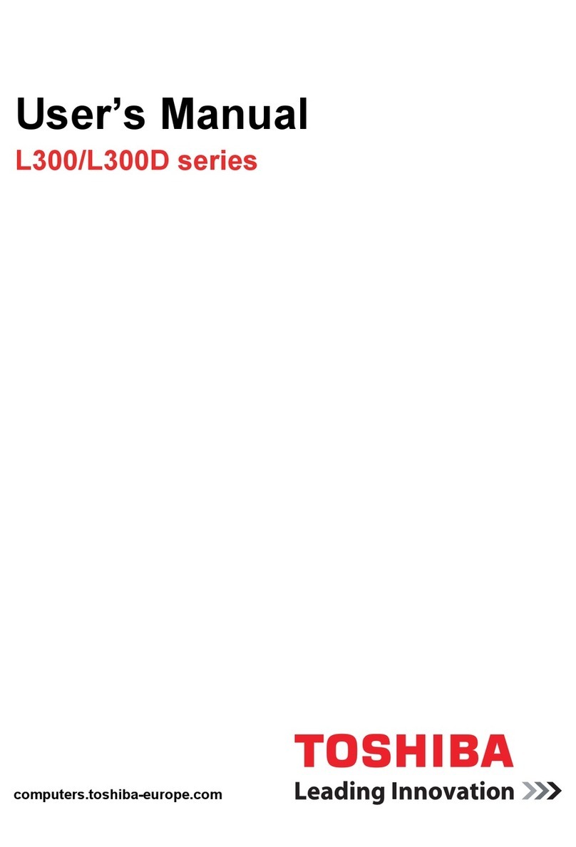 Toshiba L300D Series User manual
