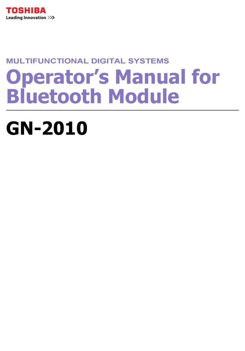 Toshiba GN-2010 User manual Toshiba GN-2010 User manual