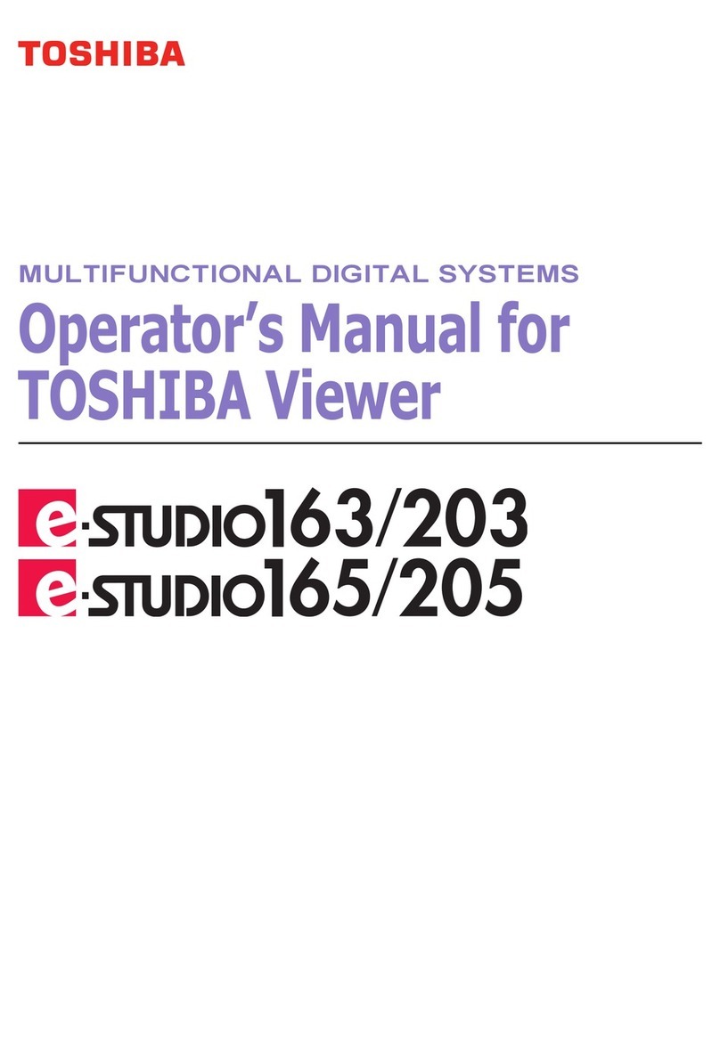 Toshiba e-STUDIO163 User manual
