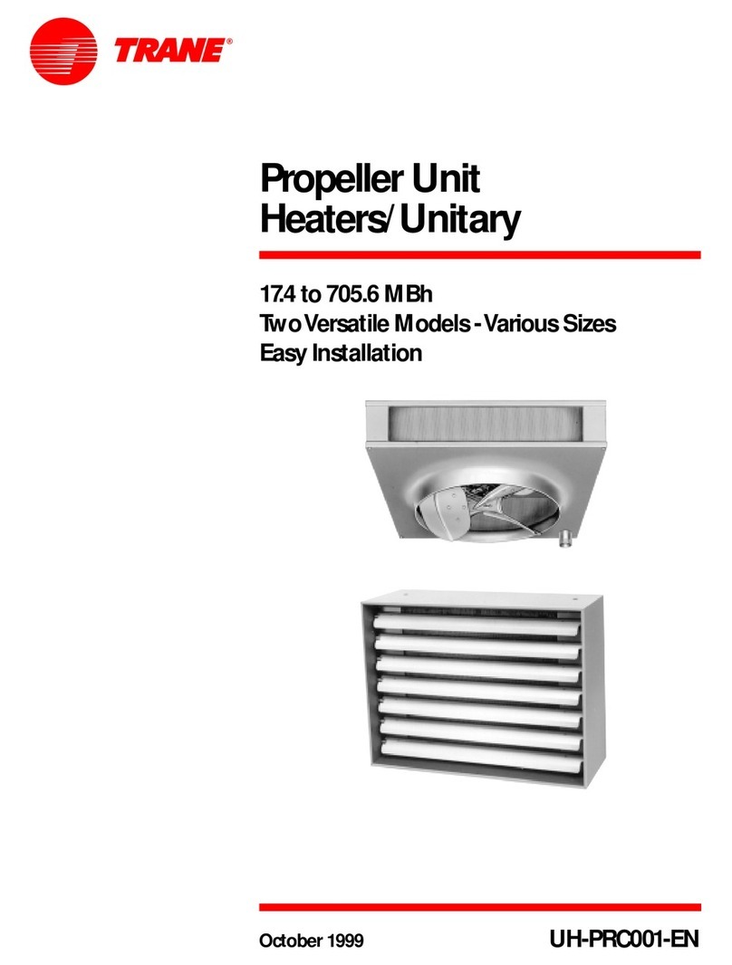 Trane UH-PRC001-EN Datasheet