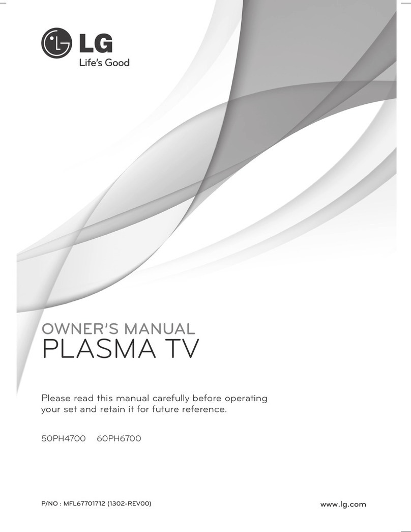 LG 50PH4700 User manual