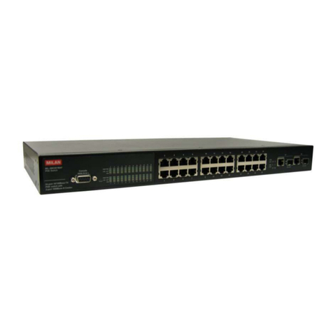 Transition Networks Milan MIL-SM2401MAF User manual Transition Networks Milan MIL-SM2401MAF User manual