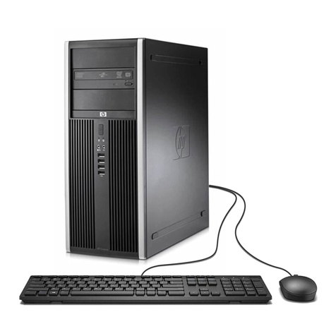 HP 8100 - Elite Convertible Minitower PC User manual