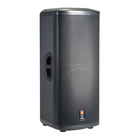 JBL PRX500 Series User manual