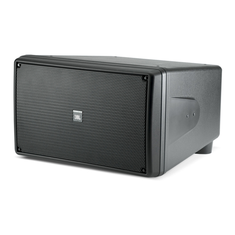 JBL Control SB210 User guide