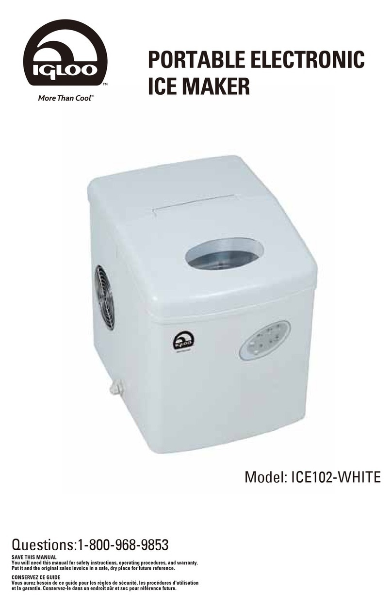 Igloo ICE102-WHITE user manual