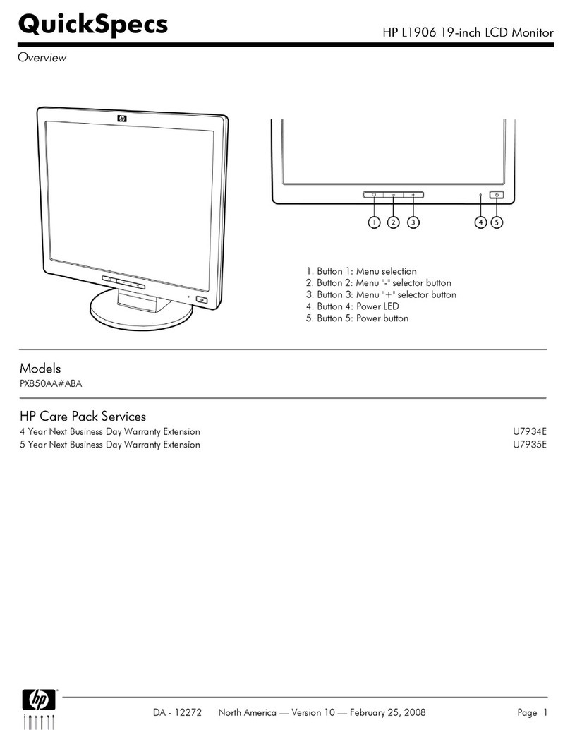 HP L1906 User instructions