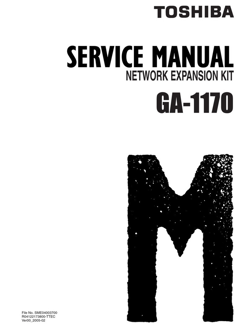 Toshiba GA-1170 User manual