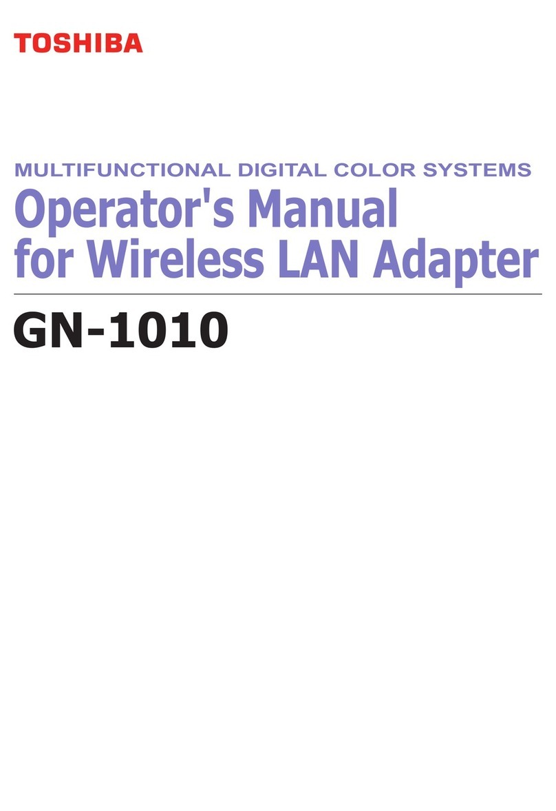 Toshiba GN-1010 User manual Toshiba GN-1010 User manual
