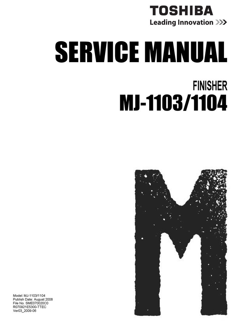 Toshiba MJ-1104 User manual